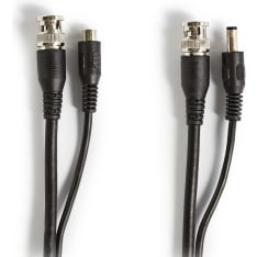 Nedis CCTVCA10BK100 50 m BNC/DC cable
