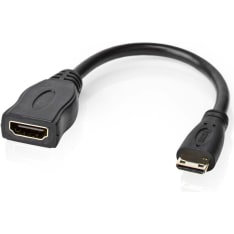 Nedis 0,2 m High Speed HDMI with Ethernet kaapeli