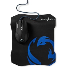 Nedis GMMP100 pelihiiri ja hiirimatto