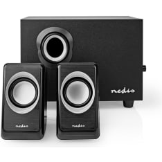 Nedis CSPR10021BK 2.1 PC speakers