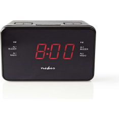 Nedis CLAR002BK digital clock radio