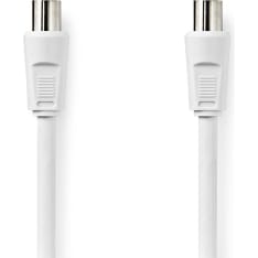 Nedis CSGP40200WT100 IEC(Coax)Uros-IEC(Coax)Uros 10.0 m Koaksiaalikaapeli