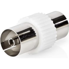 Nedis CSGP40941WT IEC(Coax)FEMALE-IEC(Coax)FEMALE Satellite and antenna adapter