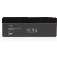 Nedis BALA200012V Rechargeable 12V 2000 mAh Lead Acid Battery