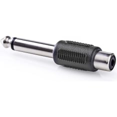 Nedis 6.35 mm male - RCA female mono audio adapter