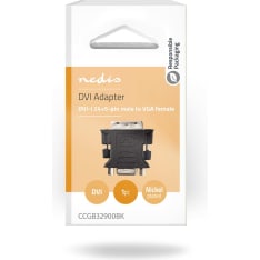 Nedis DVI-I male - VGA female adapter