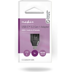 Nedis USB-C uros - USB-A naaras sovitin