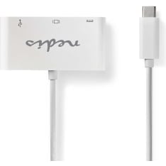 Nedis CCGB64760 USB-C - USB-A/USB-C/VGA sovitin