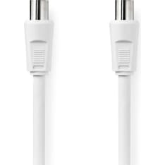 Nedis CSGB40000WT20 IEC(Coax)Uros-IEC(Coax)Naaras 2.00 m Koaksiaalikaapeli