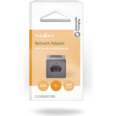 Nedis CAT6 RJ45 naaras-naaras verkkoliitin