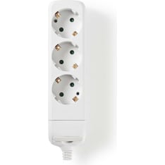 Nedis EXSO300F1WT 3 way 3680 W 16A extension cord