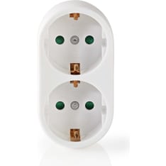 Nedis PSSPL200F1WT Power Plug Splitter