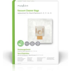 Nedis Bosch / Siemens D - E - F - G - H 12 kpl pölypussi