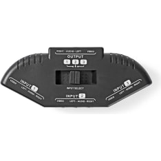 Nedis VSWI2403BK 3-Port Composite Video Switch