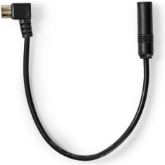 Nedis CSVC41980BK025 IEC(Coax)Uros  0.30 m Auton Antennikaapeli