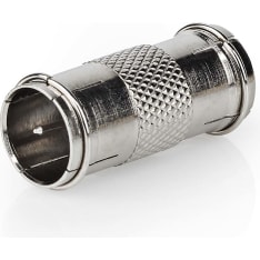 Nedis CSGP41958ME F quick connector male F quick connector male 10 pcs Satellite and antenna adapter