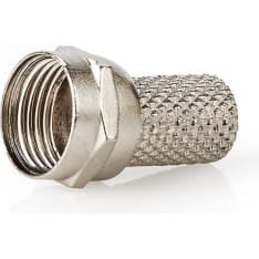 Nedis CSVC41902ME Straight Male 25 pcs F-connector