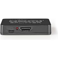 Nedis VSPL34002BK 2-Porttinen HDMI-Jakaja