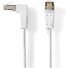 Bandridge 5 m Cat6 F/UTP verkkokaapeli kulmaliittimillä