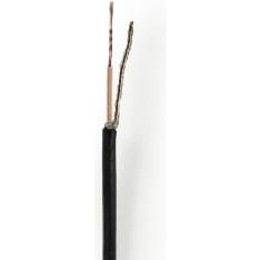 Nedis CSBR0210BK1000 RG174 50 Ohm 100.0 m Koaksiaalikaapelikela