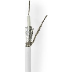 Nedis CSBR4025WT1000 RG58C/U 50 Ohm 100.0 m Koaksiaalikaapelikela