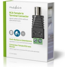 Nedis CCTVCF40BK5 CCTV security connector