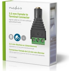 Nedis CCTVCF50BK5 CCTV security connector