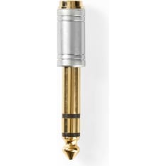 Nedis CAGC23930ME 6.35 mm uros- 3.5 mm naaras Stereoäänisovitin