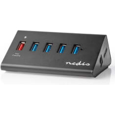 Nedis 5-porttinen USB 3.0-keskitin