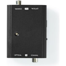 Nedis kaksisuuntainen TosLink - RCA audiomuunnin