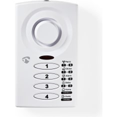 Nedis ALRMD30WT door and window alarm