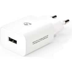 Nedis 1 x 2.4A 12W USB seinälaturi