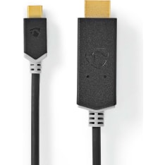 Nedis 2 m USB-C - HDMI kaapeli