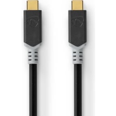 Nedis CCBW64020AT10 USB 3.2 Gen 2x2 USB-C Uros-USB-C Uros 100W 1.00 m USB kaapeli