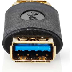 Nedis USB-A female-female adapter
