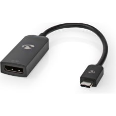 Nedis CCGB64353BK02 USB 3.2 Gen1 USB-C Uros-DisplayPort Naaras 0.20 m USB-Sovitin