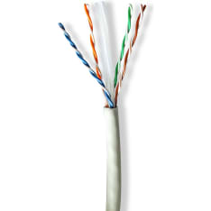 Nedis CCBG8535GY100S U/UTP 100.0 m CAT6 Verkkokaapeli