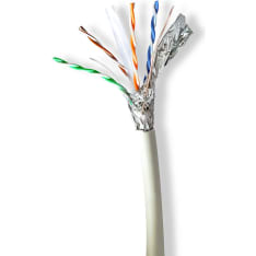 Nedis CCBG8538GY100S S/FTP 100.0 m CAT6 Verkkokaapeli