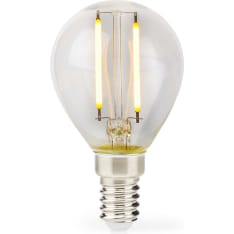 Nedis LBFE14G451 E14 2W  LED-lamppu