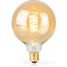 Nedis LBE27G95GD G95 3.8W 250lm E27 LED filament lamp