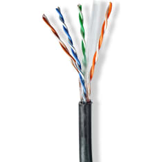 Nedis CCBG8590BK305S U/UTP-CCA 305.0 m CAT6 Verkkokaapeli