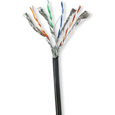 Nedis CCBG8599BK100S S/FTP 100.0 m  CAT7 Verkkokaapeli