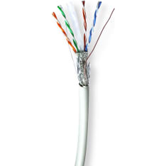 Nedis CCBG8528GY100S S/FTP 100.0 m CAT6 Verkkokaapeli