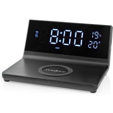 Nedis WCACQ20BK Alarm clock