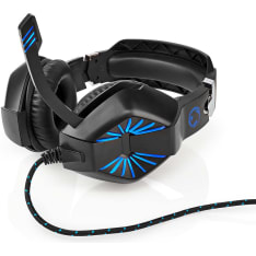Nedis GHST250BK Peliheadset Over-Ear-kuulokkeet