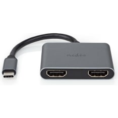 Nedis CCGP64670BK01 USB N Moniporttisovitin
