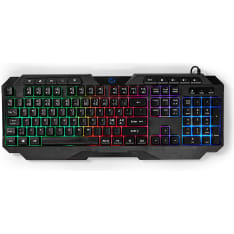 Nedis GKBD110BKND Langallinen QWERTY ND Led Pelinäppäimistö