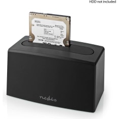 Nedis HDDUSB3210BK Hard Disk Drive Docking Station