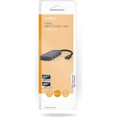 Nedis 4-porttinen USB-hubi