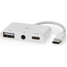 Nedis CCGB64790WT01 USB2.0  N Moniporttisovitin